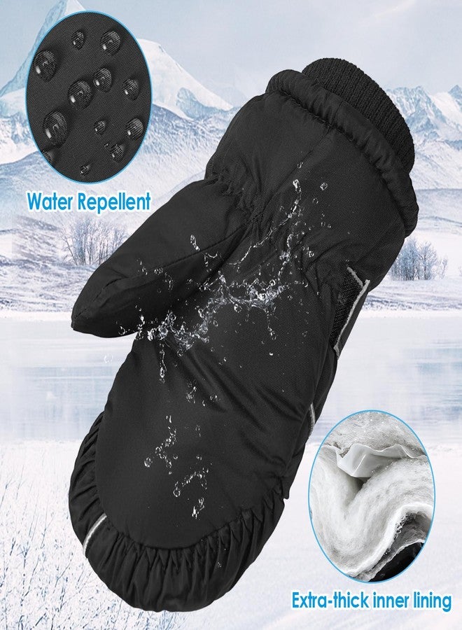 coclothy Snow Gloves for Kids - Waterproof Ski Mittens Gloves Boys Girls, Warmth Winter Toddler Mittens Glove for Toddlers Child Snowboarding Outdoor - Image 3
